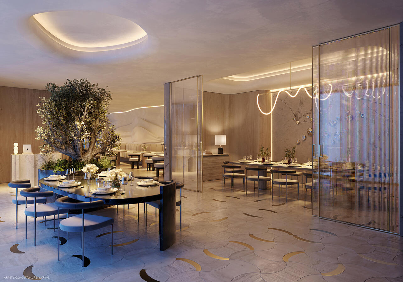 Restaurante no primeiro nível