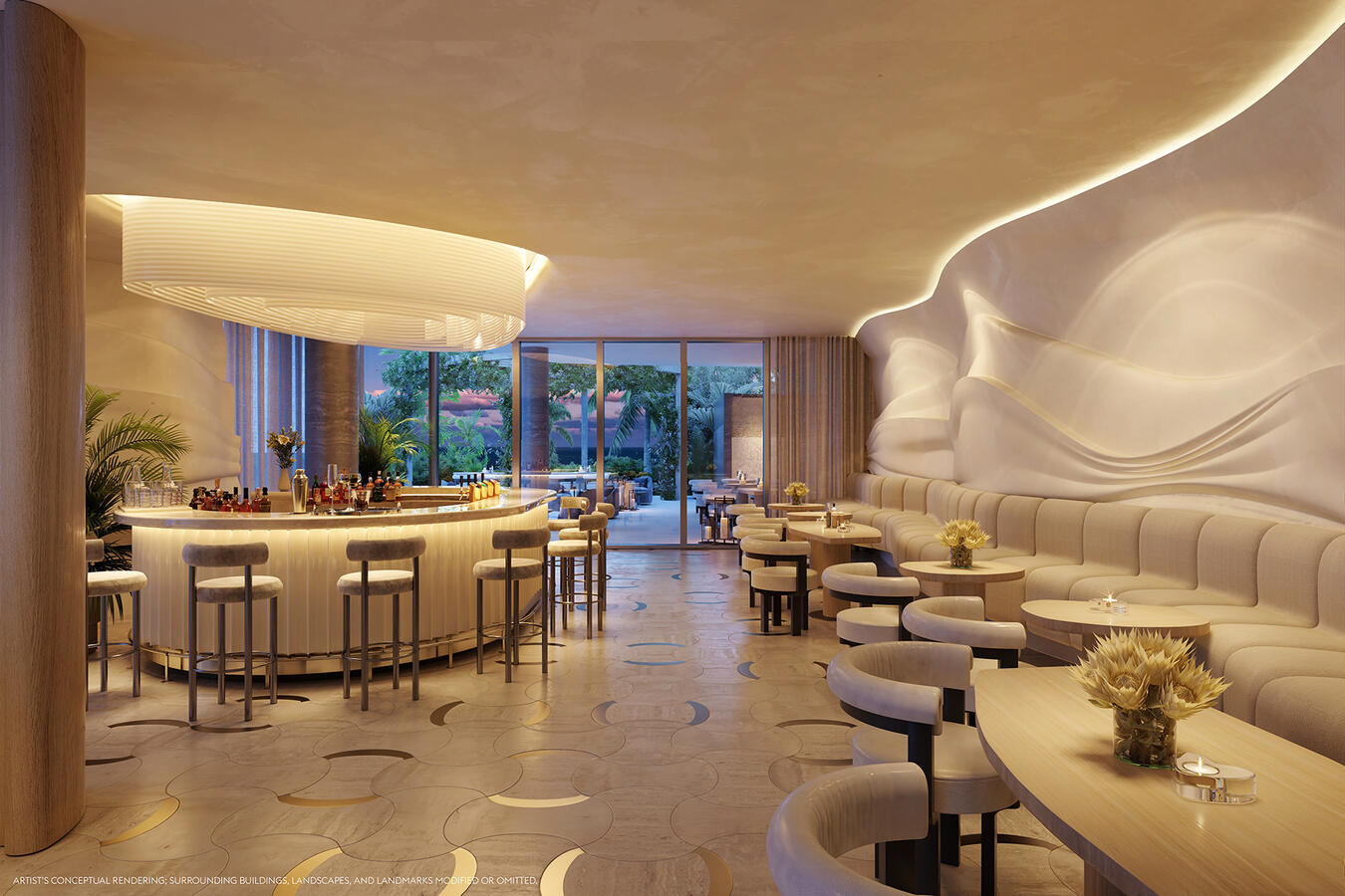 Barra no primeiro nível